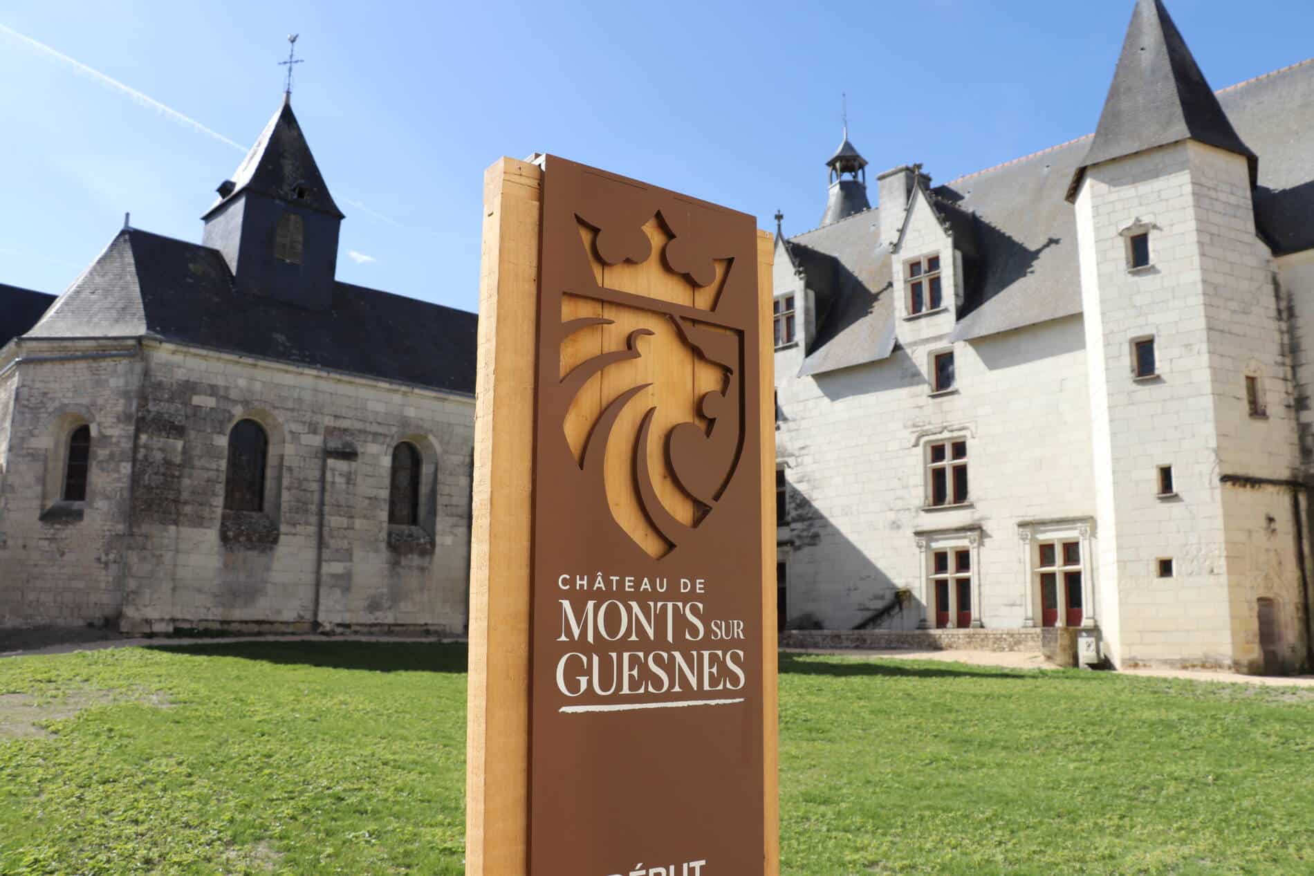 Chateau de Monts sur Guesnes