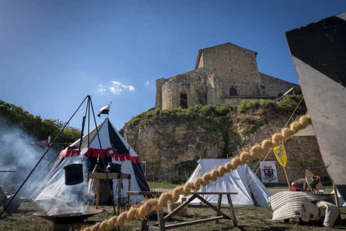 Mittelalterfest in Château-Larcher