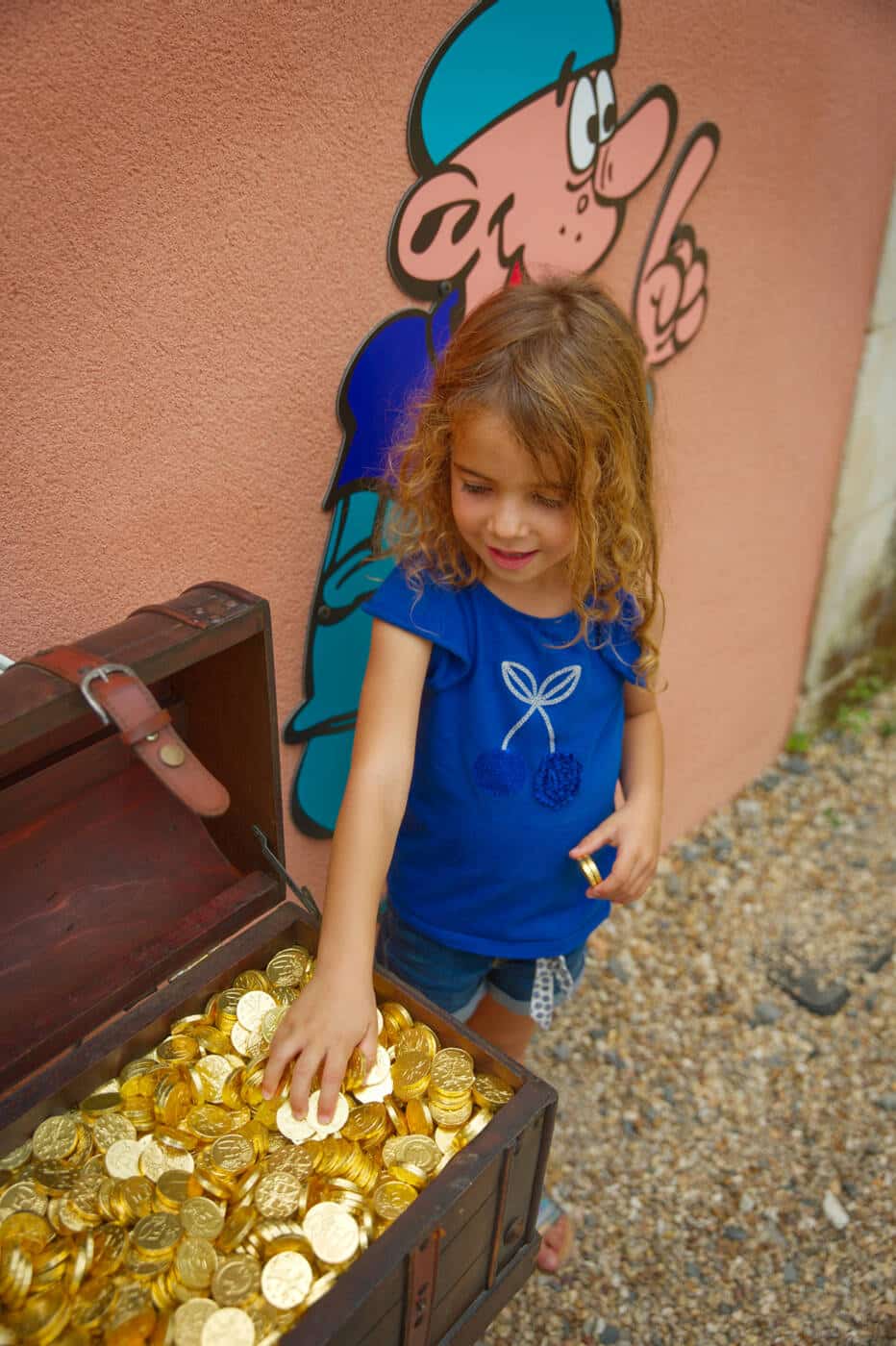 Enfant avec le trésor de Léonard
