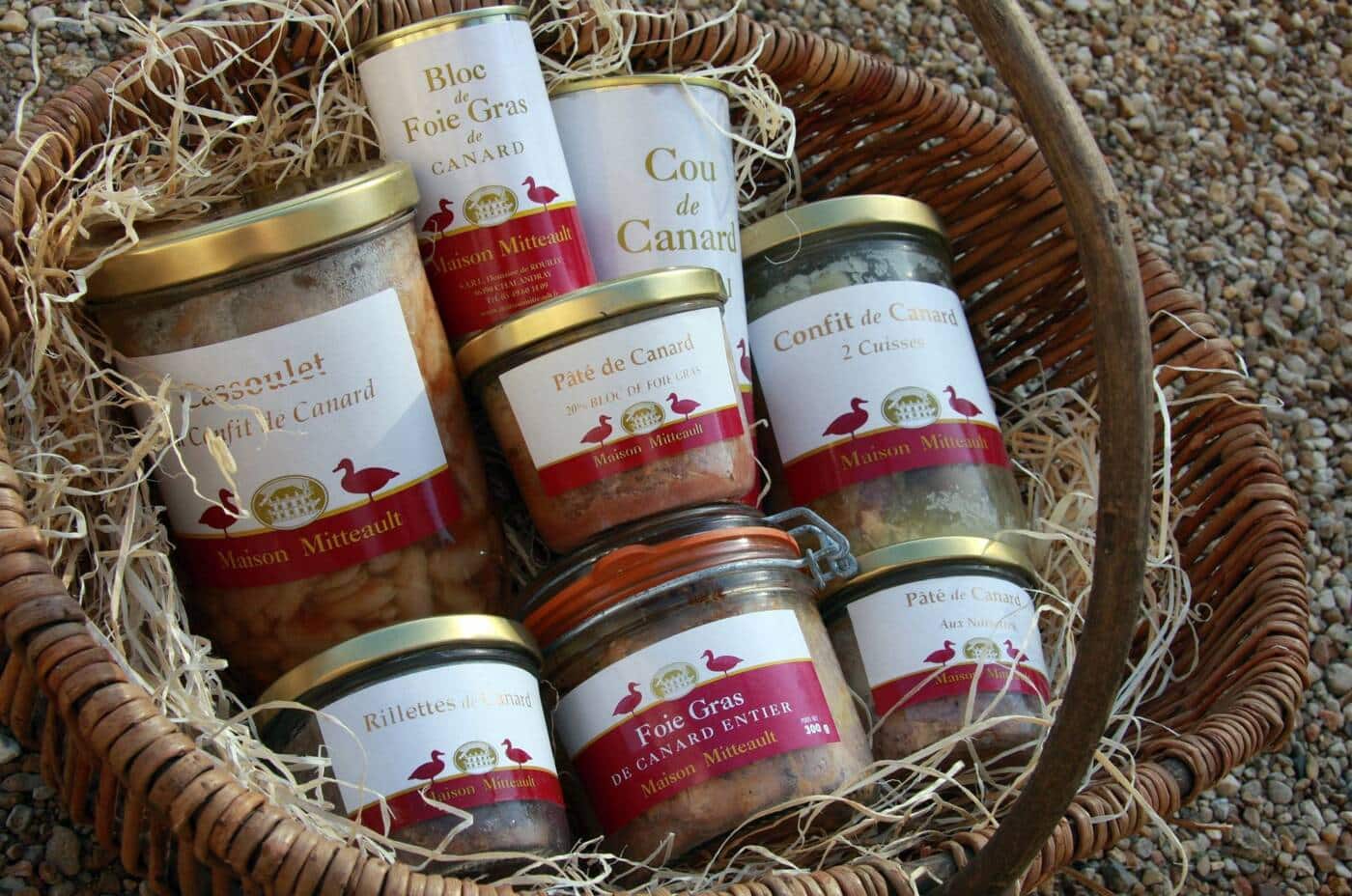 Produits de la Maison Mitteault à Chalandray