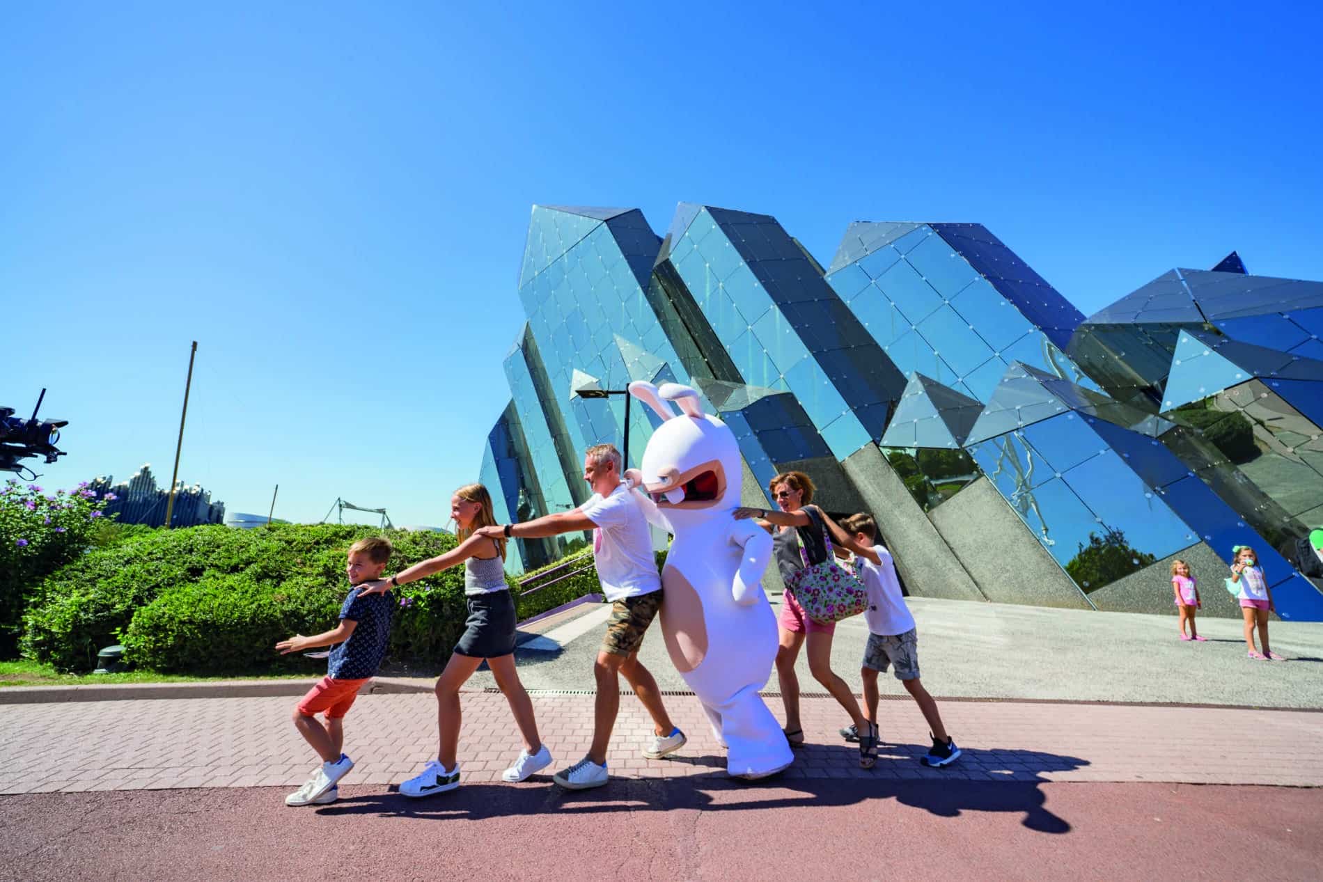 Lapin crétin au parc du Futuroscope