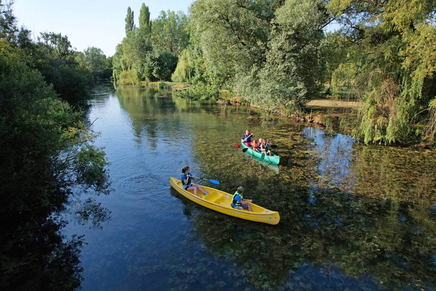 Sur les traces du Pagayou, balade en canoë kayak à Vivonne