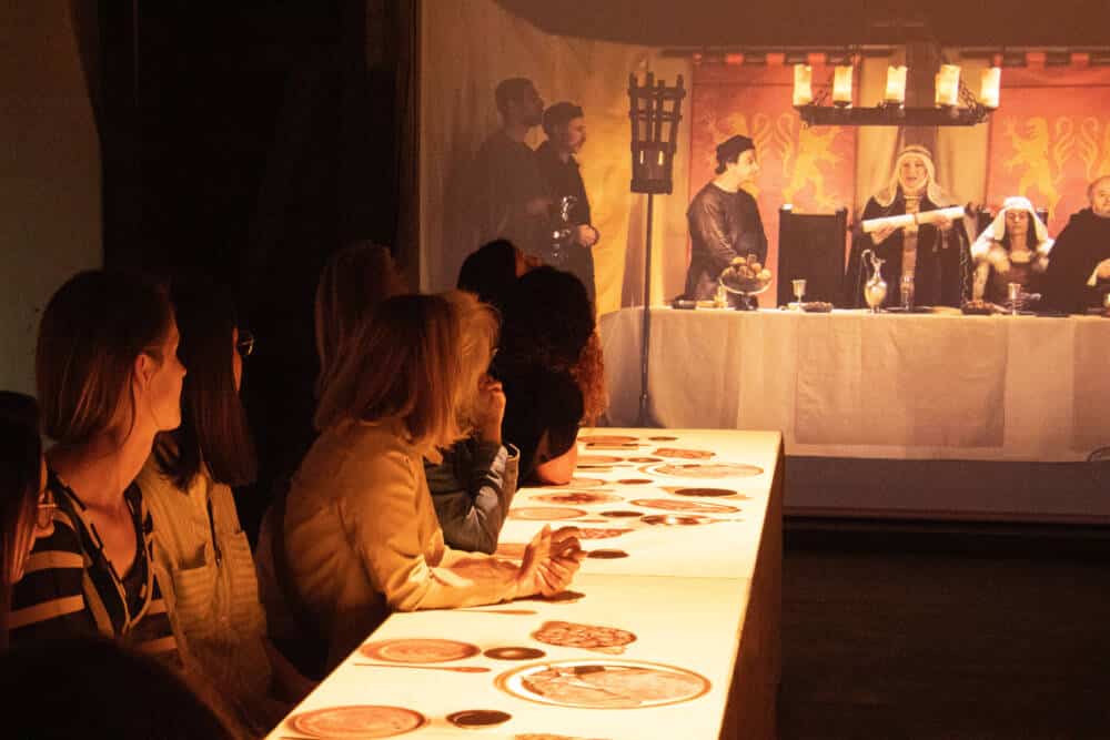 A la Table d'Aliénor au chateau de Monts sur Guesnes