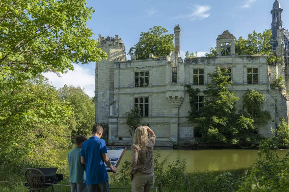 La Mothe Chandeniers entre architecture et Nature dans la Vienne