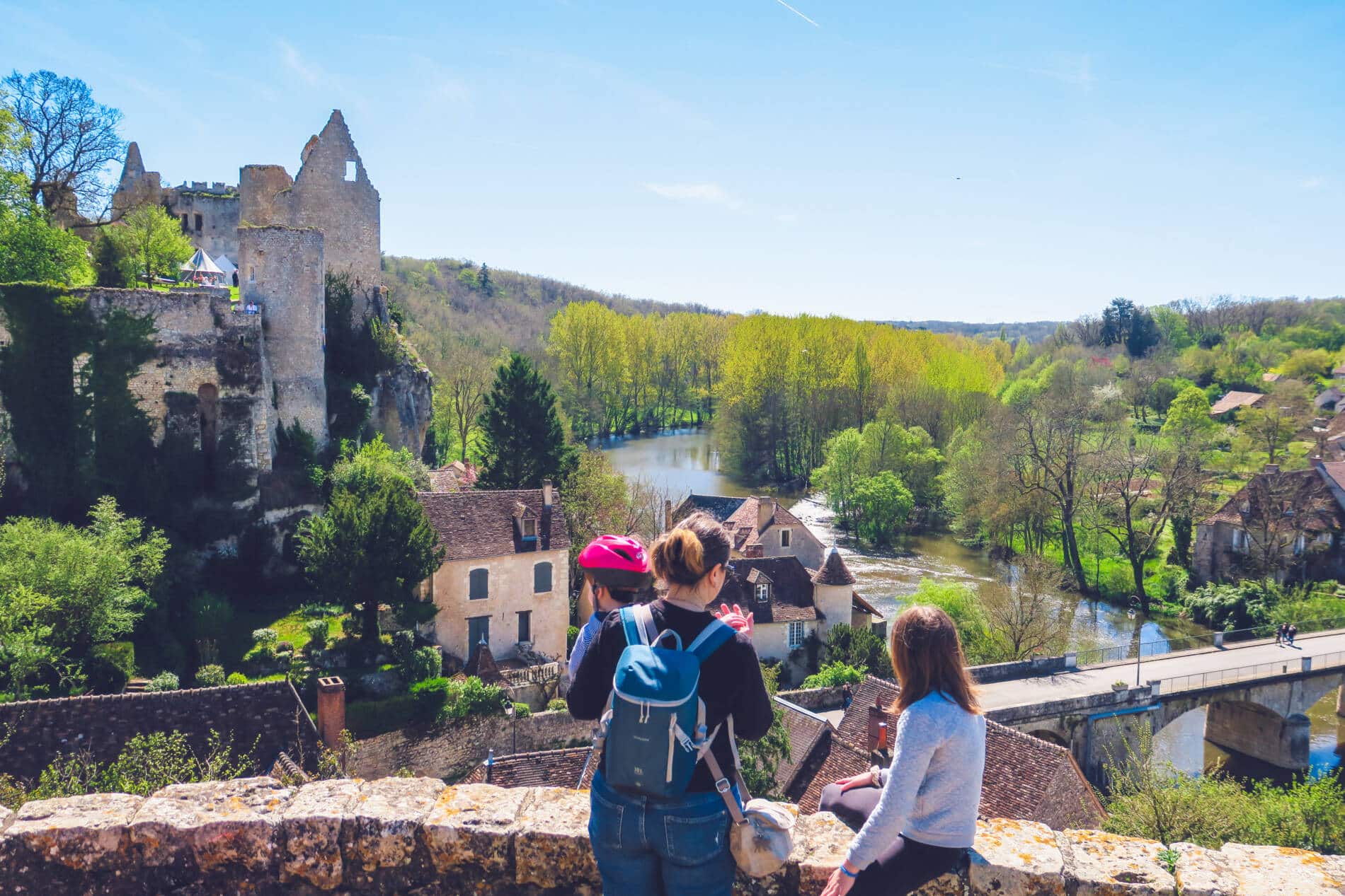 Pueblo de Angles-sur-l'Anglin