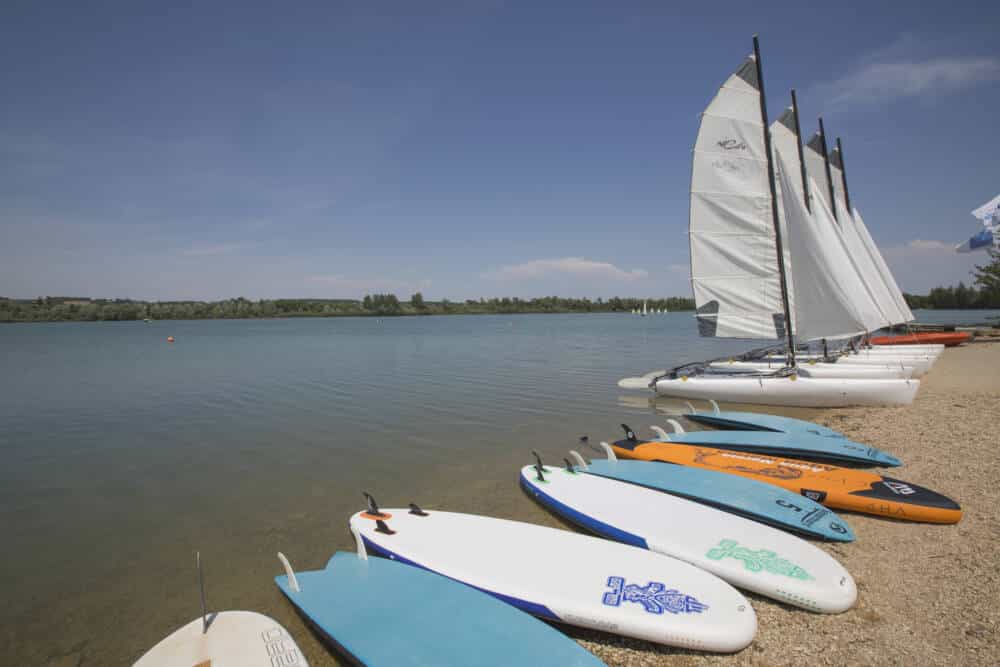 Voile au Parc de Saint-Cyr