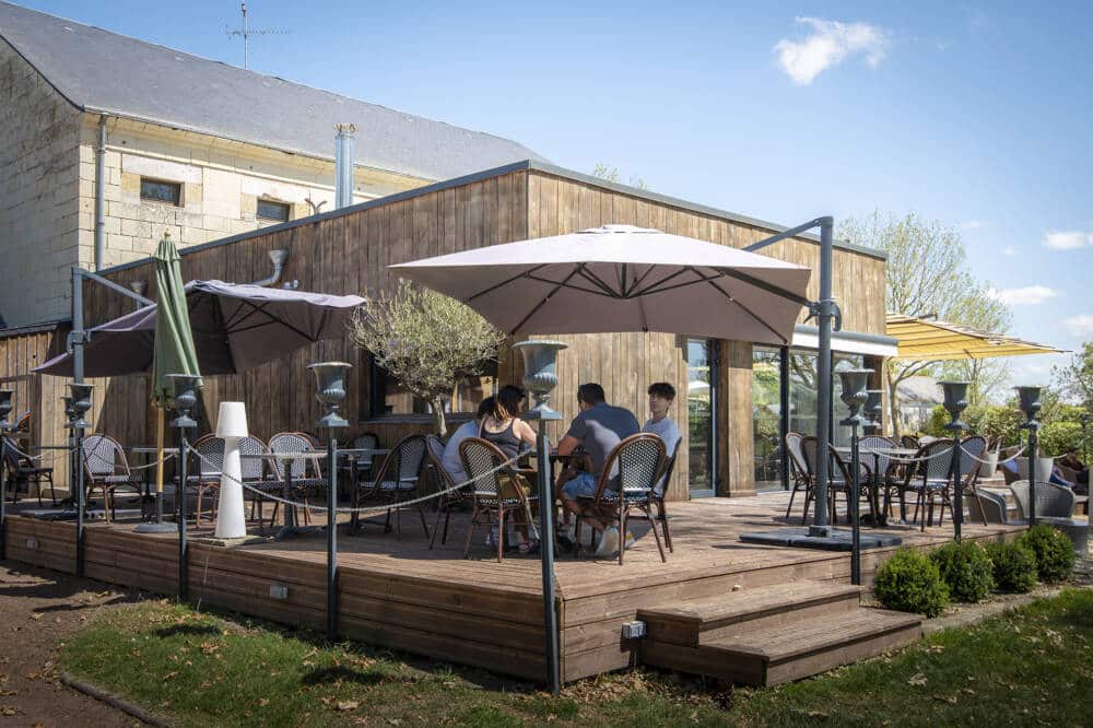 Terrasse de l'Alcove à Roiffé