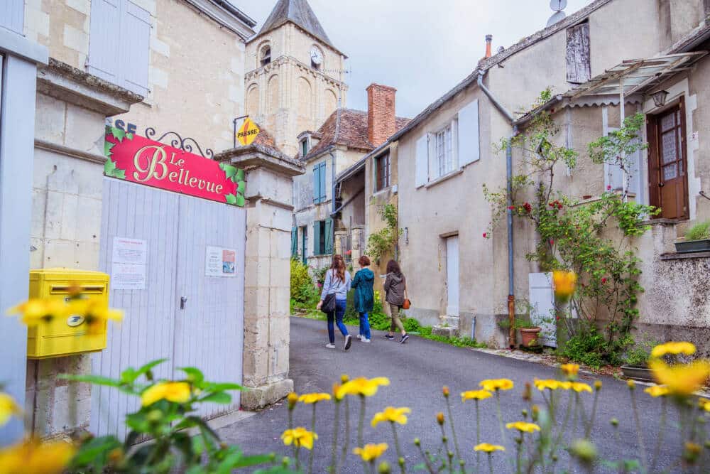 Balade dans les Rue de Angles sur l'Anglin