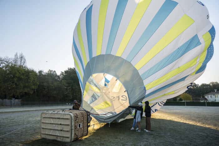 Vol en montgolfière, accessible à tous