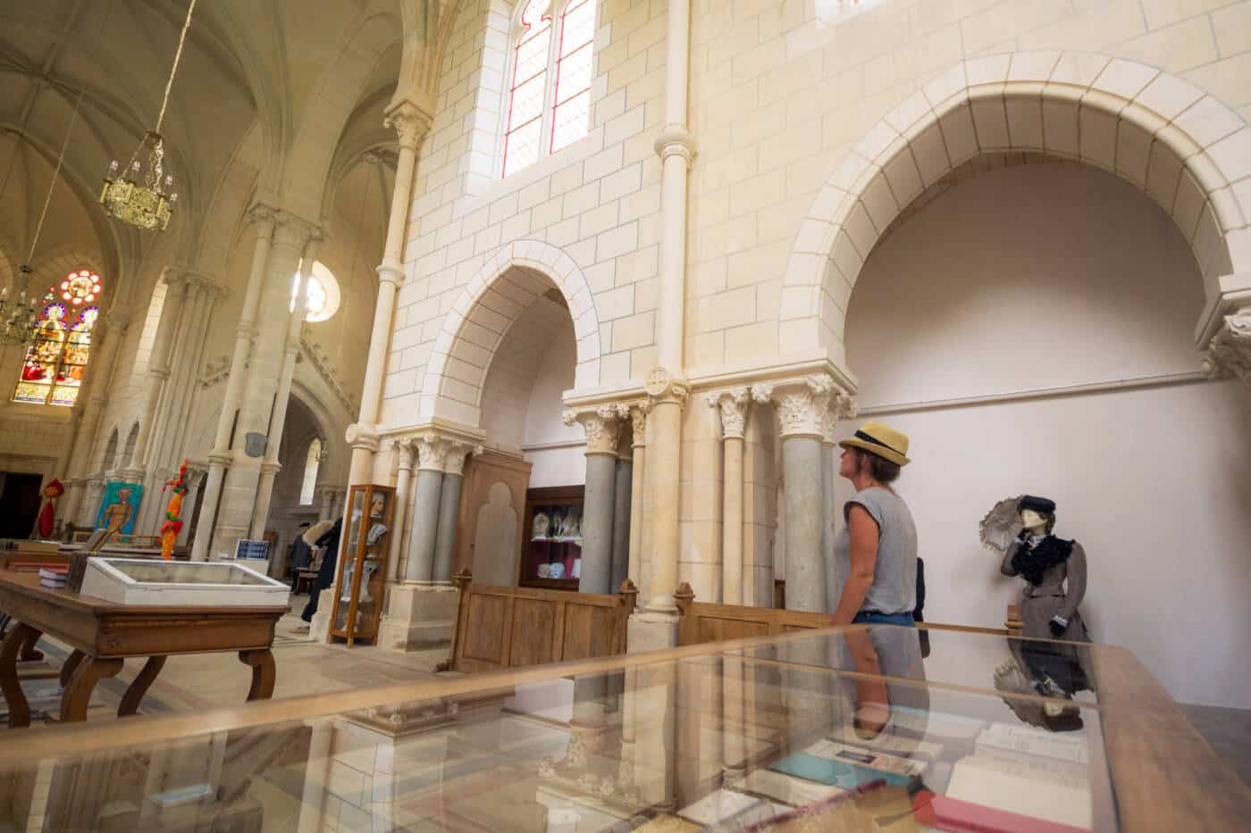 Basilique de Marcay musee du livre Agence de creativite et d attractivite du Poitou 2208 - Tourisme Vienne