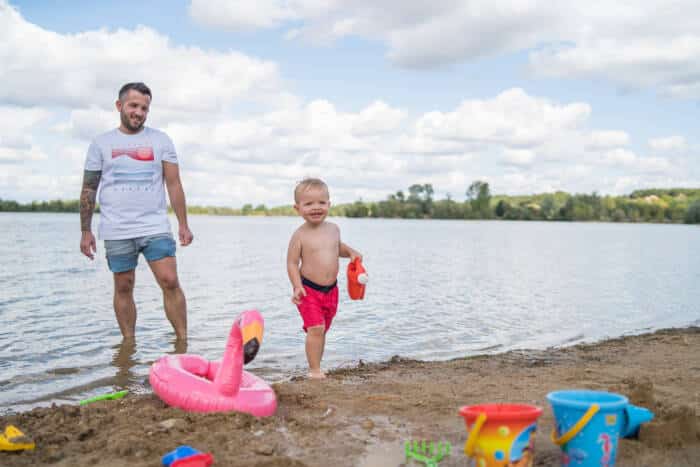 Saint-Cyr Lake Beach