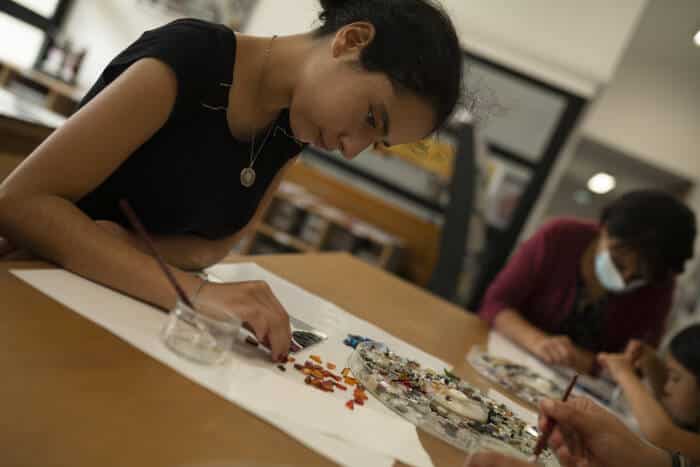 Stained glass workshop