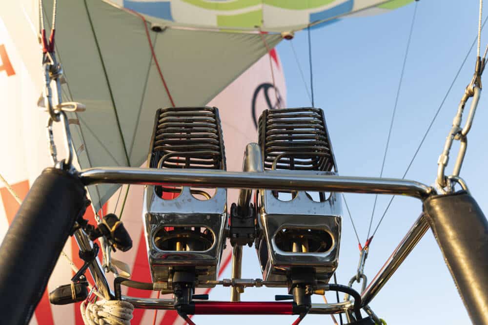 Vol sensation en montgolfière