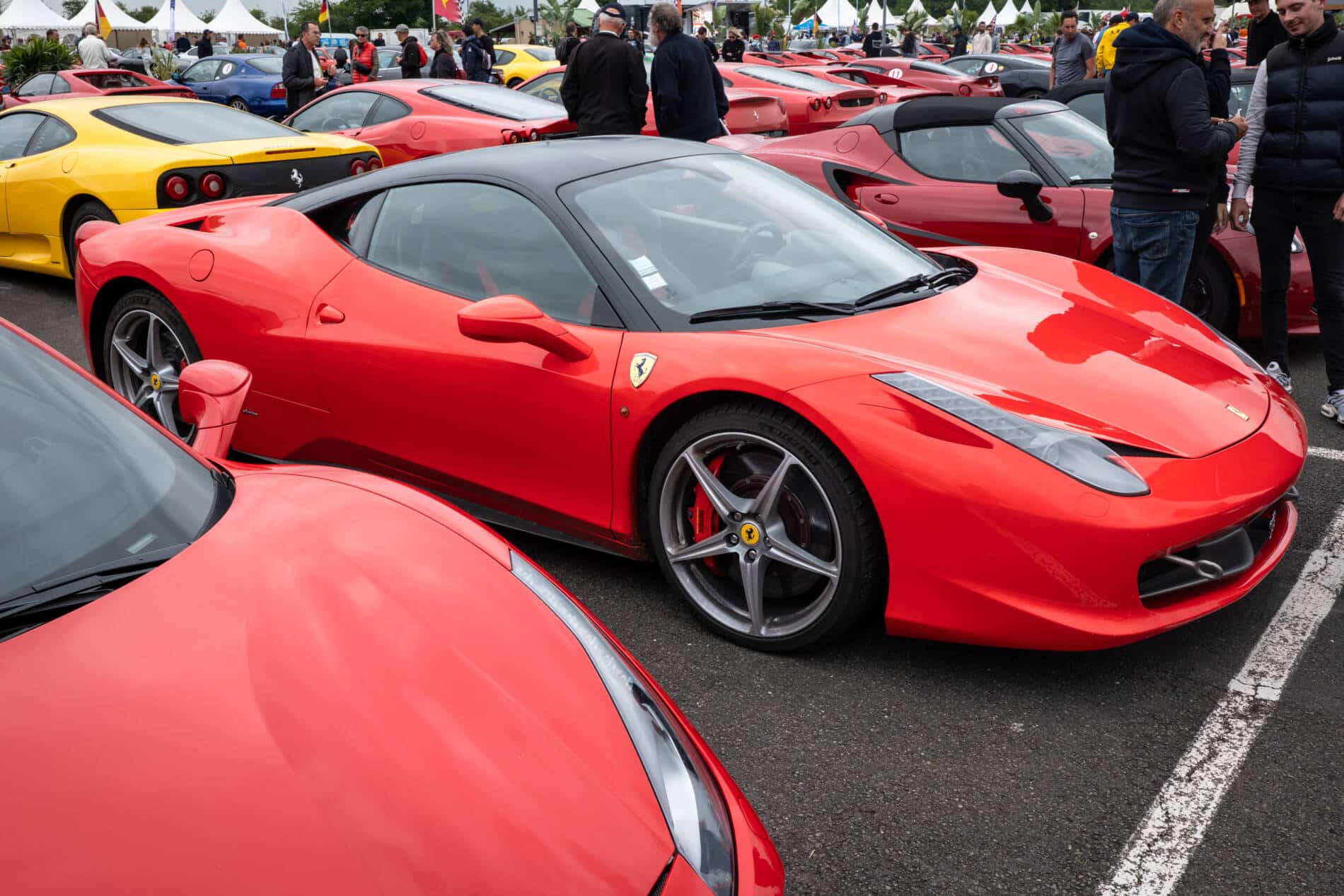 500 Ferrari contre le Cancer - Le Vigeant