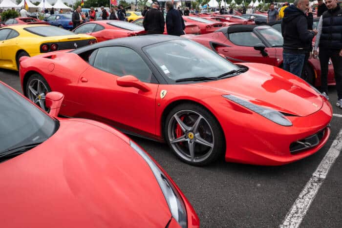 500 Ferrari gegen Krebs - Le Vigeant