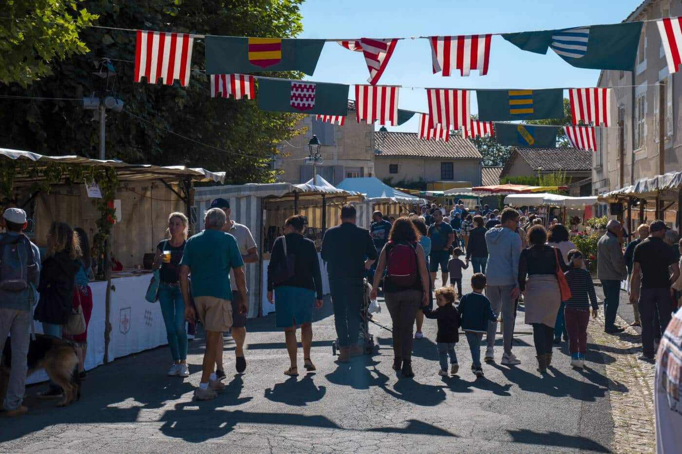 Marché à la Fête Médiévale de Château Larcher