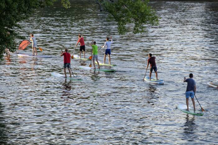 Sortie en paddle