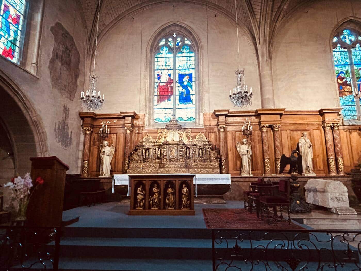 Le Chœur de l'Eglise Saint-Porchaire Poitiers