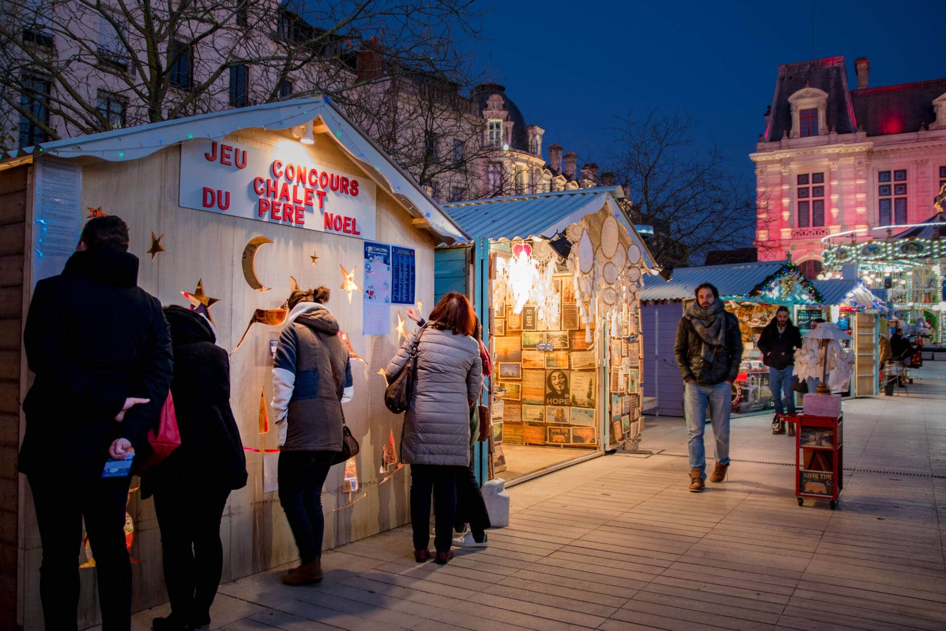 Marché de Noel à Poitiers