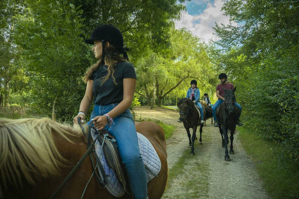 Rando gourmande à cheval, poney club des retrouvailles