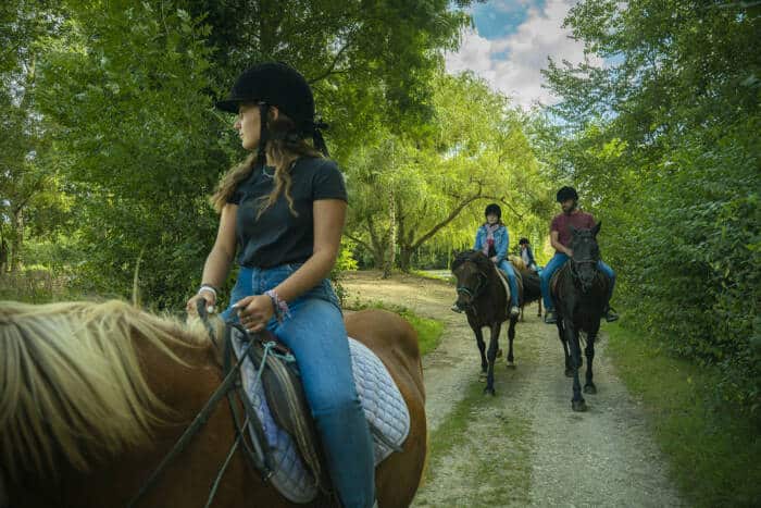 Rando gourmande à cheval, poney club des retrouvailles