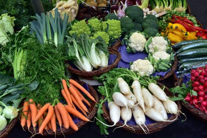 Les légumes du marché