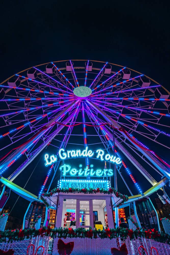 Grande Roue Noël 2023 Poitiers