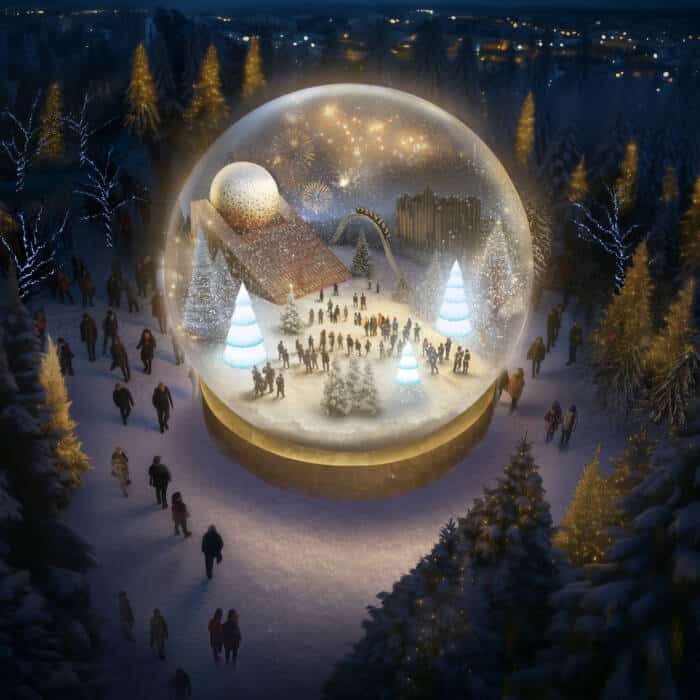 Village de Noel Futuroscope