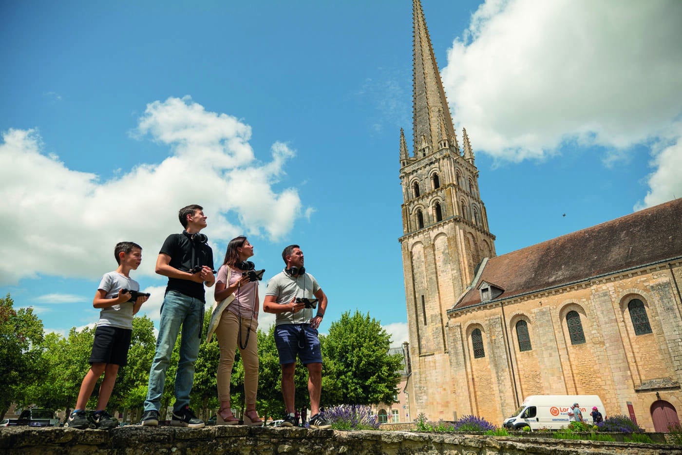 Visite à l'Abbaye de Saint-Savin