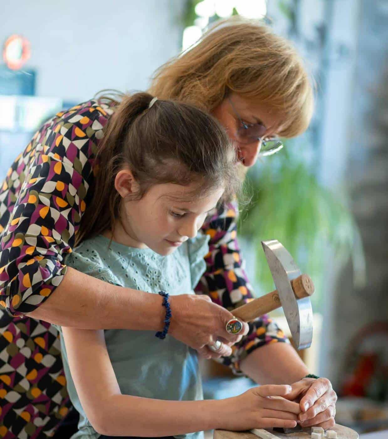 Atelier Mosaïque avec Tania