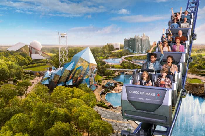 Objectif Mars Futuroscope Calune Gloryparis D LAMING Architecte Parc du Futuroscope AEROPHILE 11152 - Tourisme Vienne