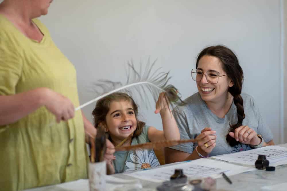 Atelier Calligraphie Amelie R. Photographies Pomme Verte 14411 - Tourisme Vienne