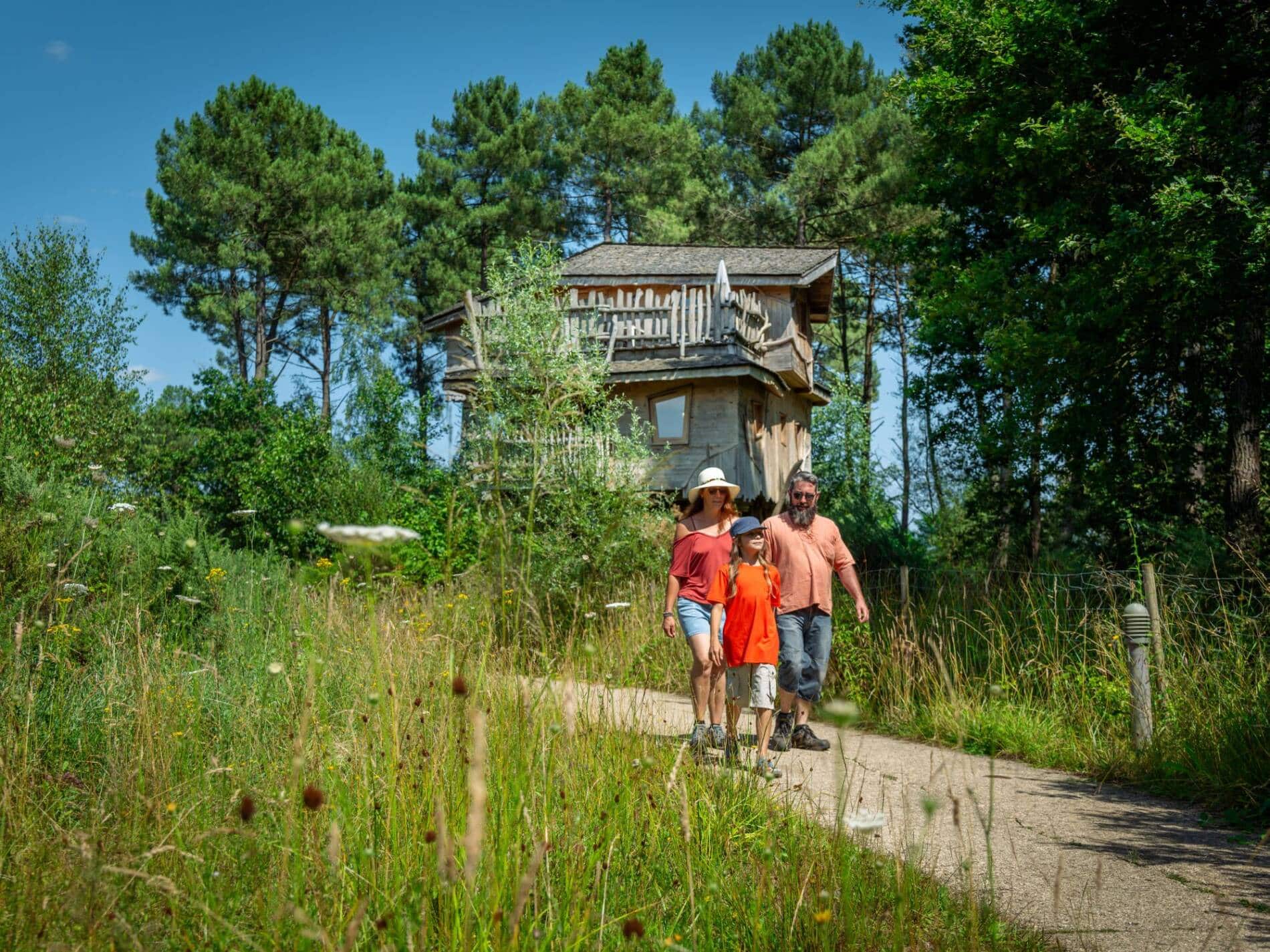 Famille à Center Parcs le Bois aux daims