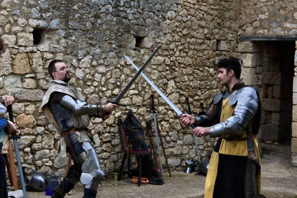 Atelier initiation épée Forteresse Angles