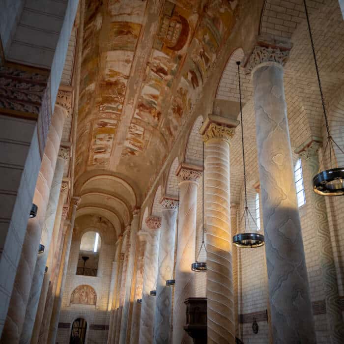Plafond de l'Abbaye de Saint-Savin