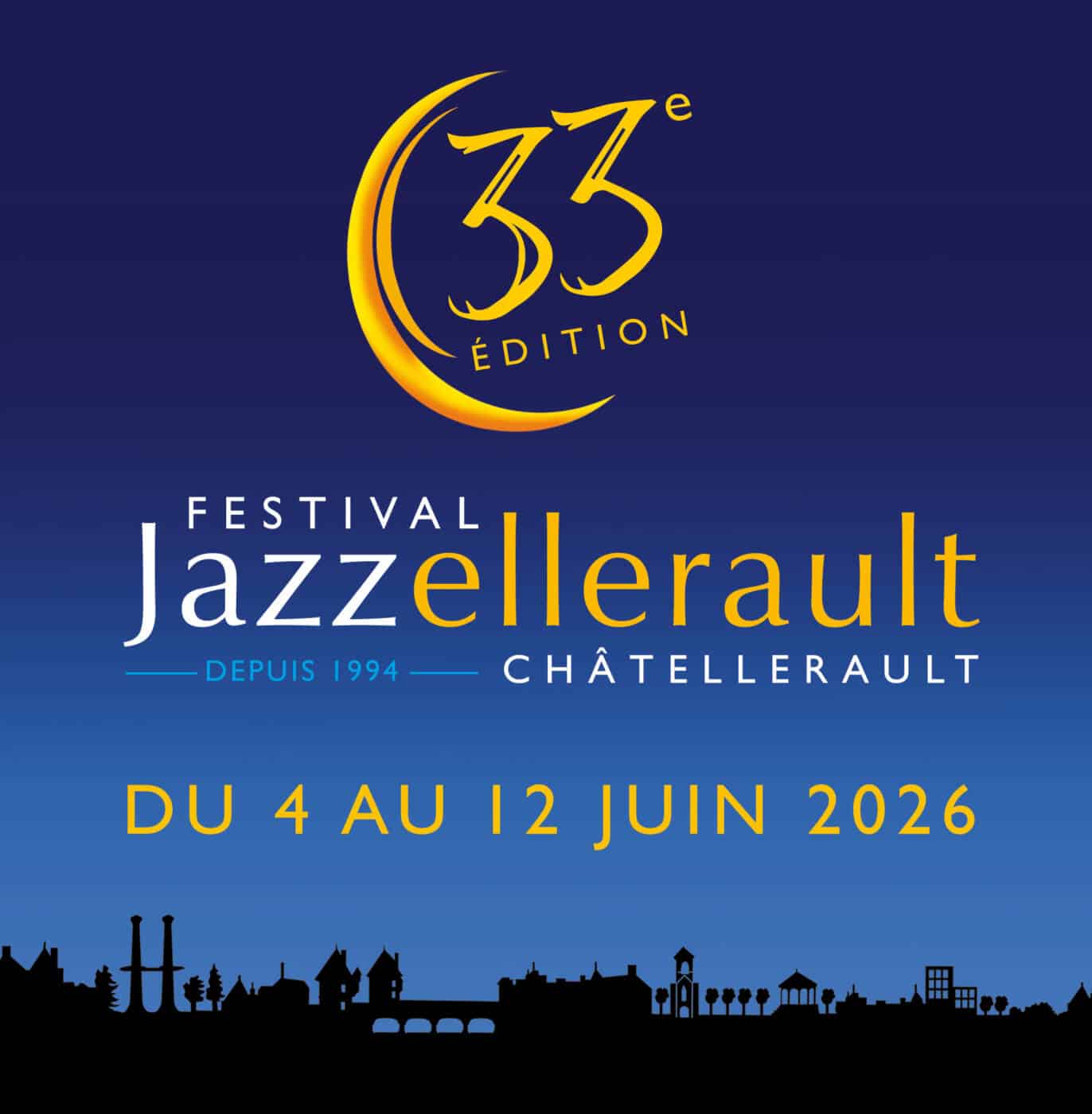 Affiche du festival Jazzellerault
