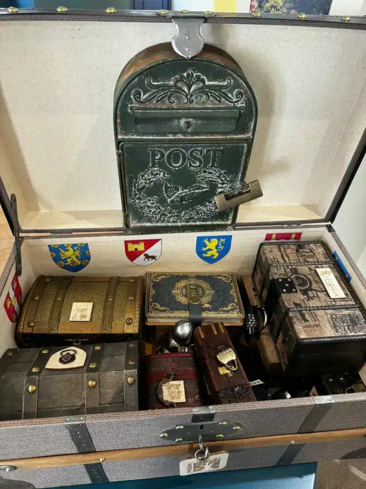 La Tournée des énigmes - coffres