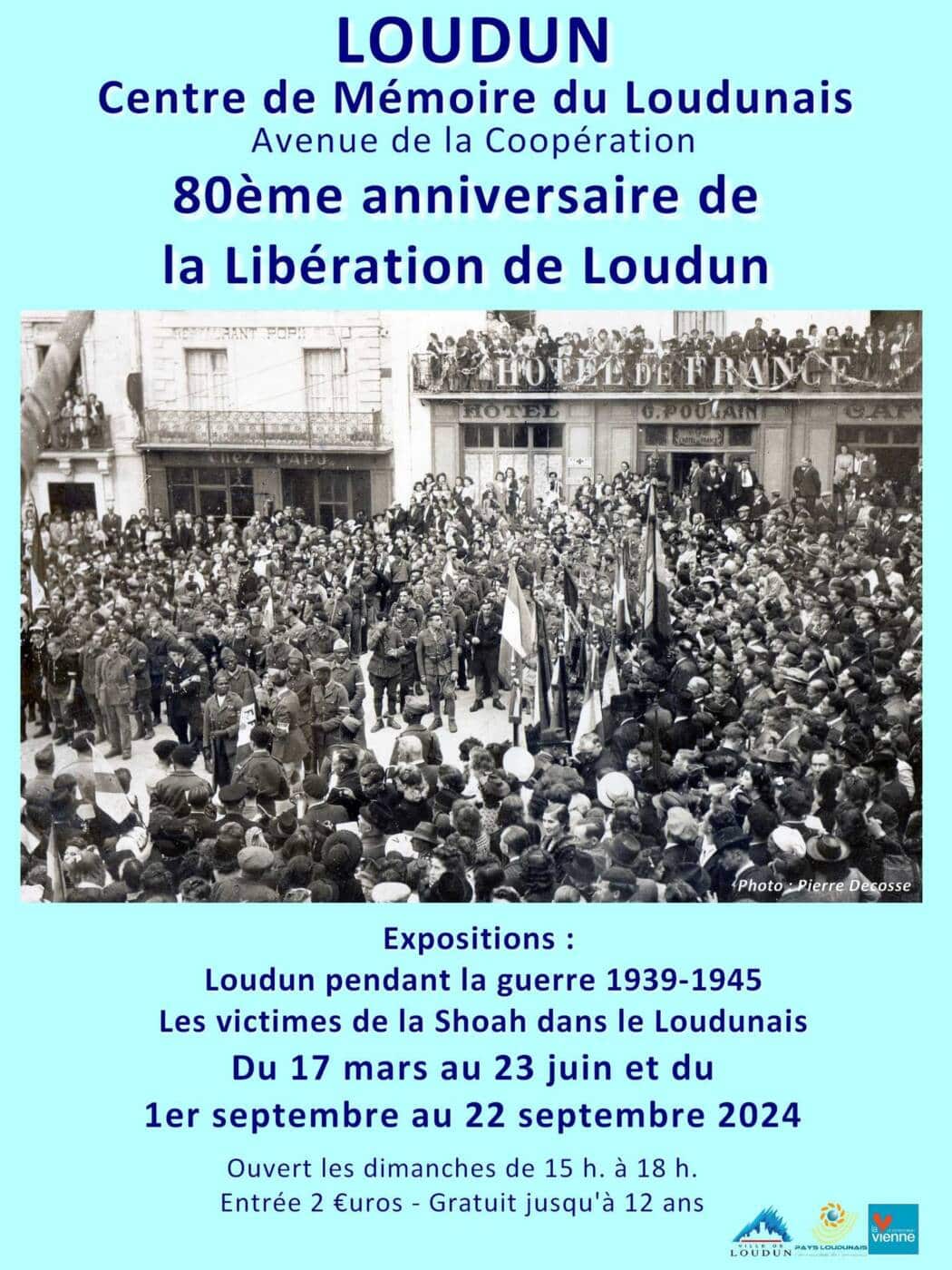 Exposition "80ème anniversaire de la Libération... Du 17 mars au 22 sept 2024