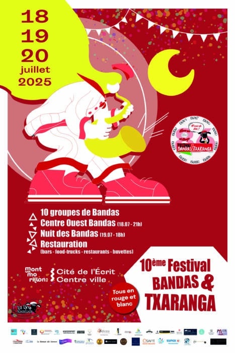 affiche festival de bandas 2025 vd - Tourisme Vienne