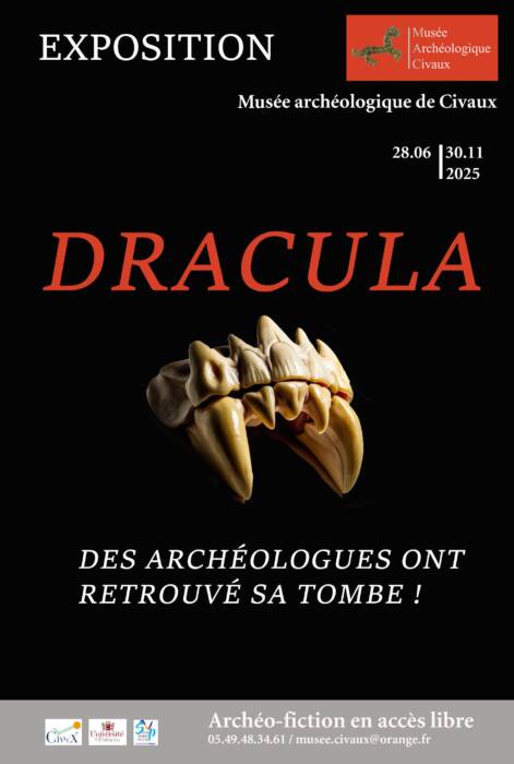 affiche expo dracula red - Tourisme Vienne