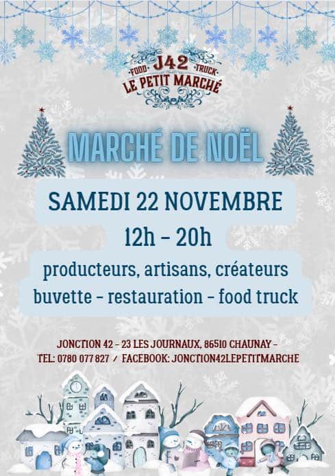 marche de noel de chaunay - Tourisme Vienne