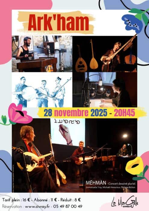 3 affiche arkham 28 nov 2025 - Tourisme Vienne