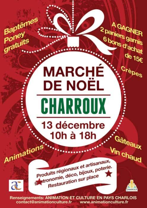 marche de noel de charroux - Tourisme Vienne
