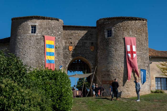 Feria medieval de Chateau-Larcher